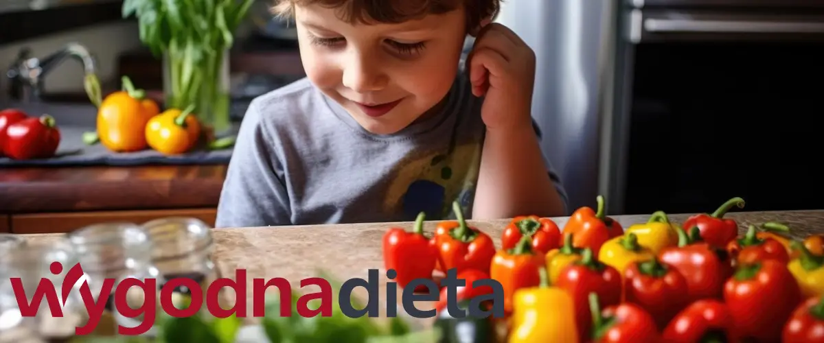 dziecko warzywa