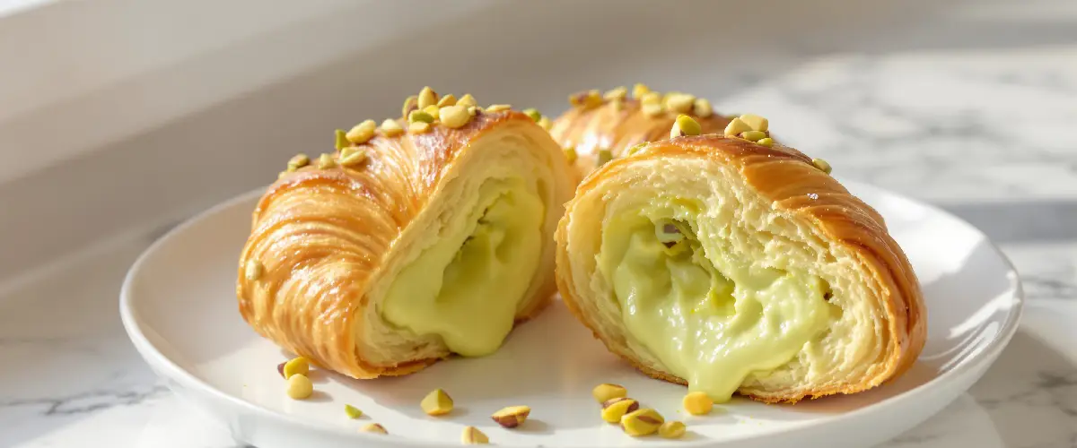 ile kalorii ma croissant pistacjowy