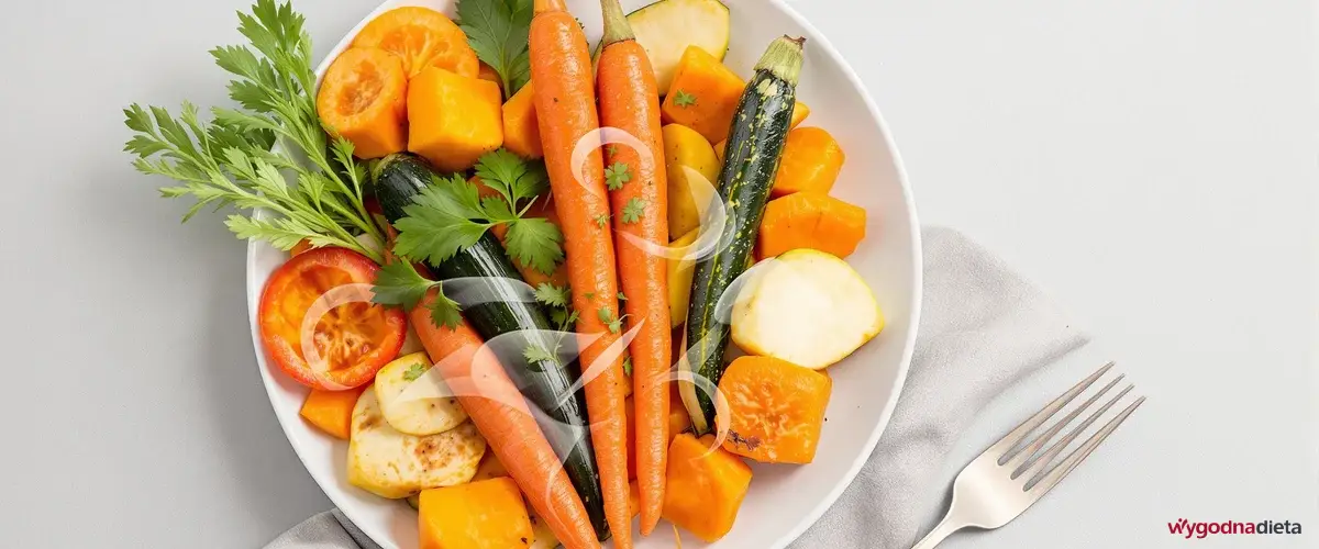 model żołądka otoczony żywnością