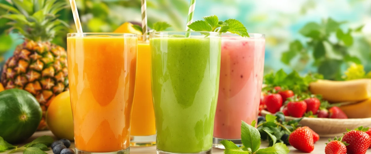 Koktajle owocowo warzywne