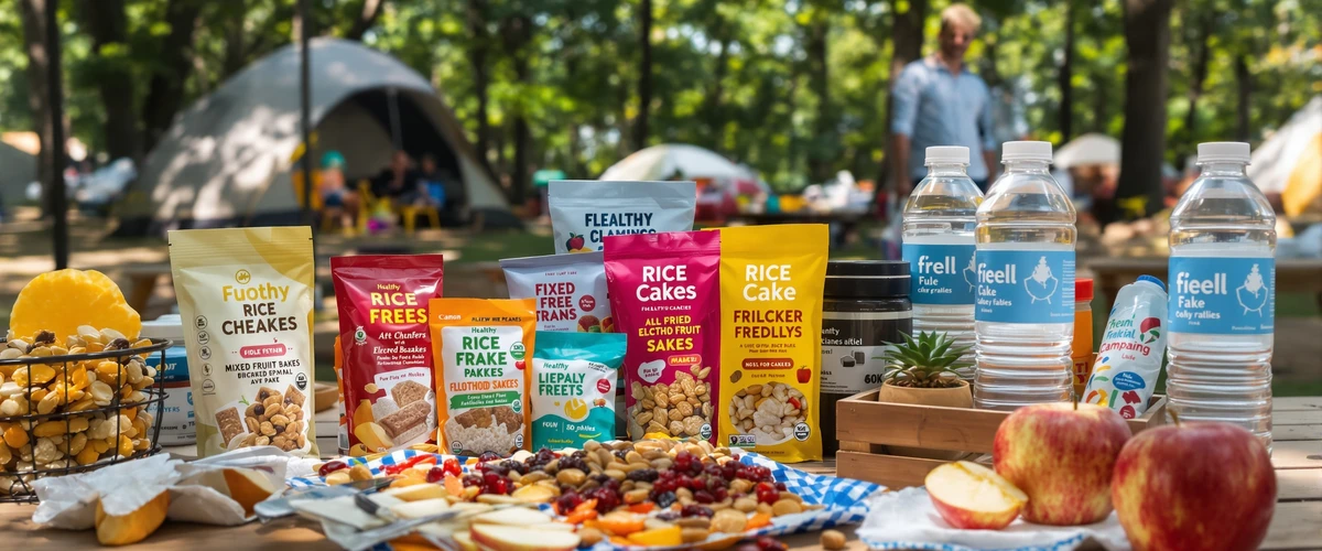 Piknik rodzinny, zdrowe przekąski, owoce