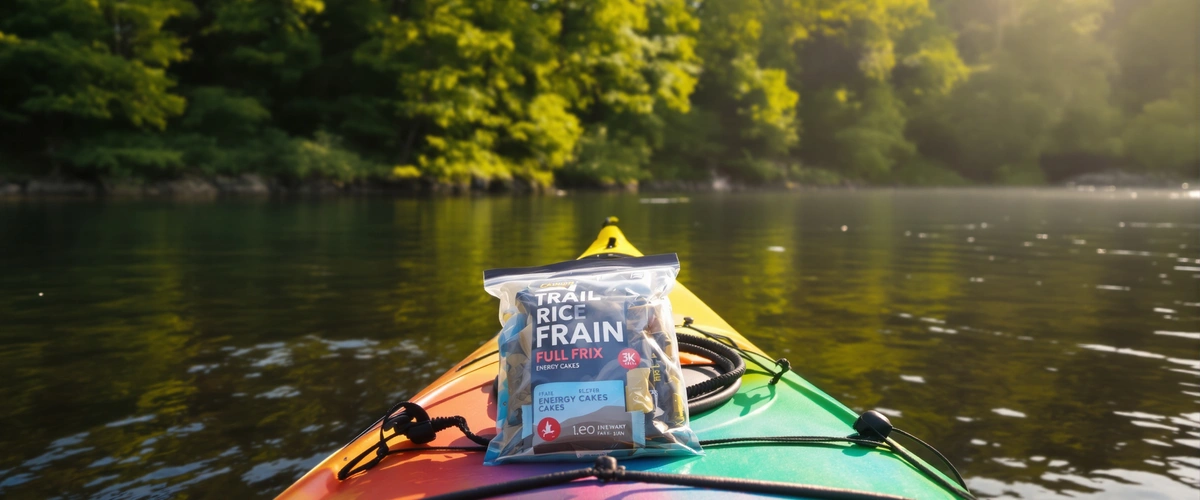 Torba z jedzeniem na kajaku