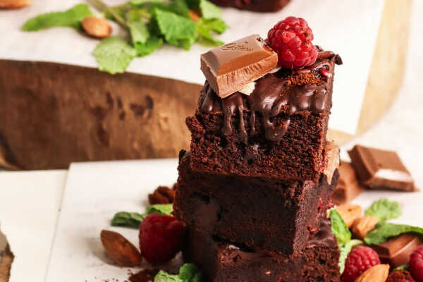 jaglane brownie przepis