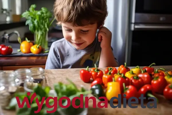 dziecko je warzywa