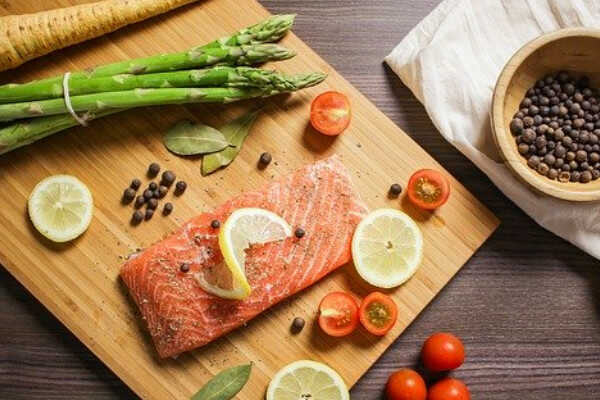ryba i warzywa w diecie paleo 