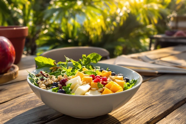 dieta raw na wakacjach