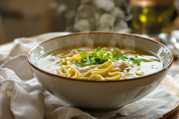 ile kalorii ma rosół z makaronem i natką pietruszki