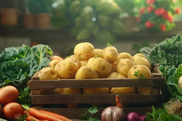 Ziemniaki w koszyku