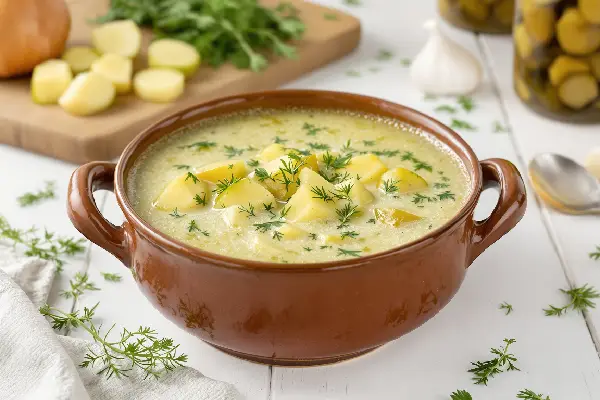 ile kalorii ma zupa ogórkowa