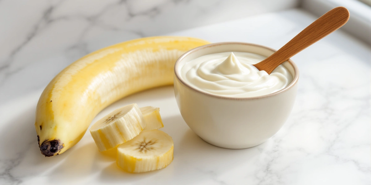 jogurt naturalny z bananem