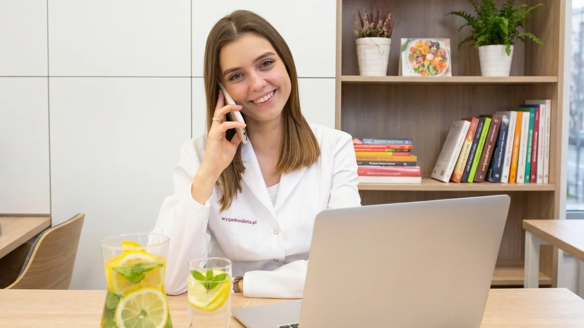 Bezpłatna konsultacja telefoniczna z dietetykiem cateringu dietetycznego w Warszawie