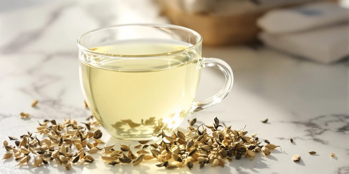 szklanka białej herbaty