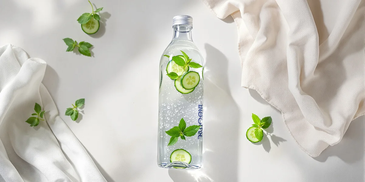 woda z ogórkiem zielonym