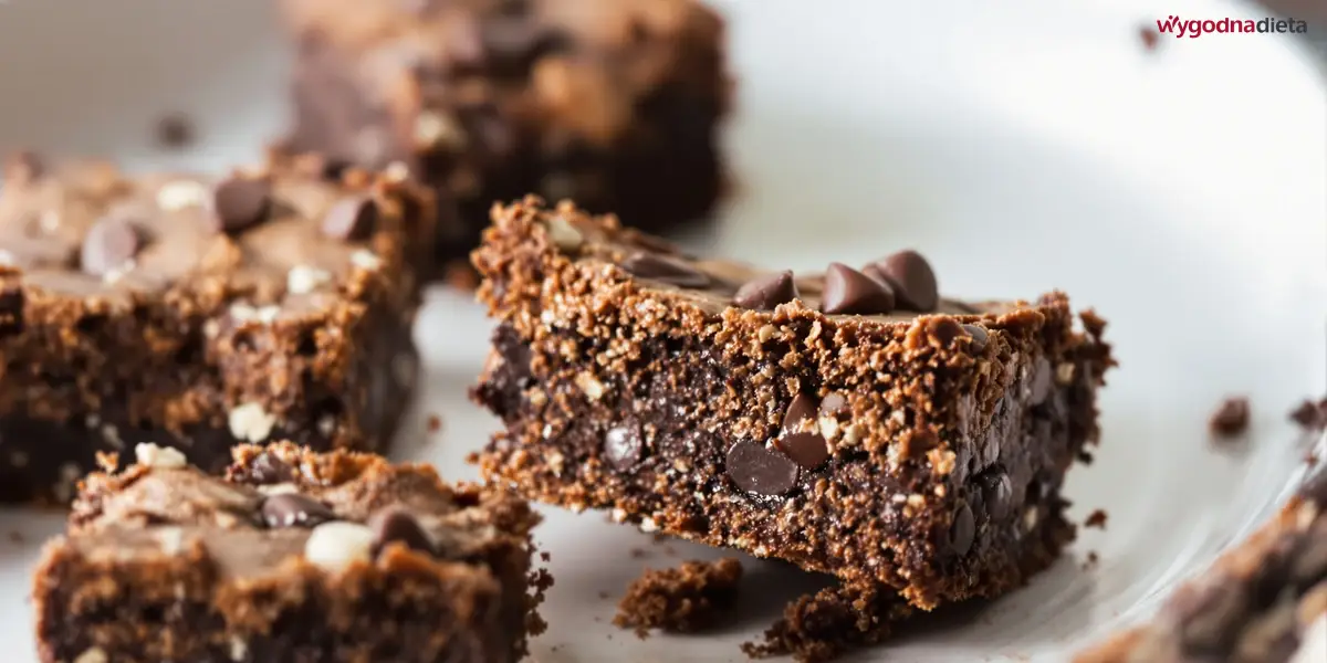 brownie z gorzkiej czekolady z amarantusem bez glutenu