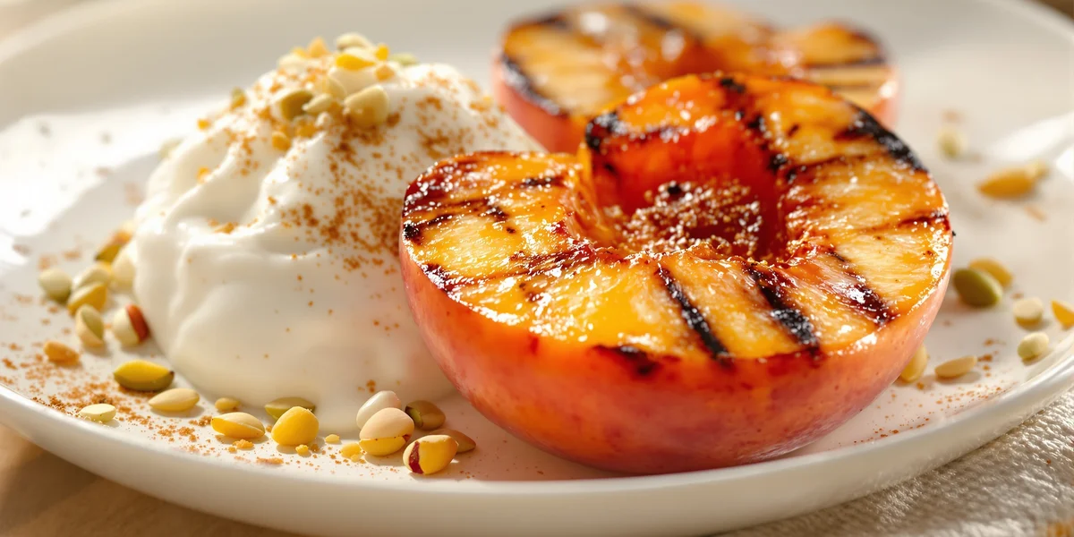 grillowana brzoskwinia