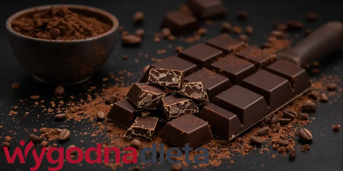 tabliczka gorzkiej czekolady 85%