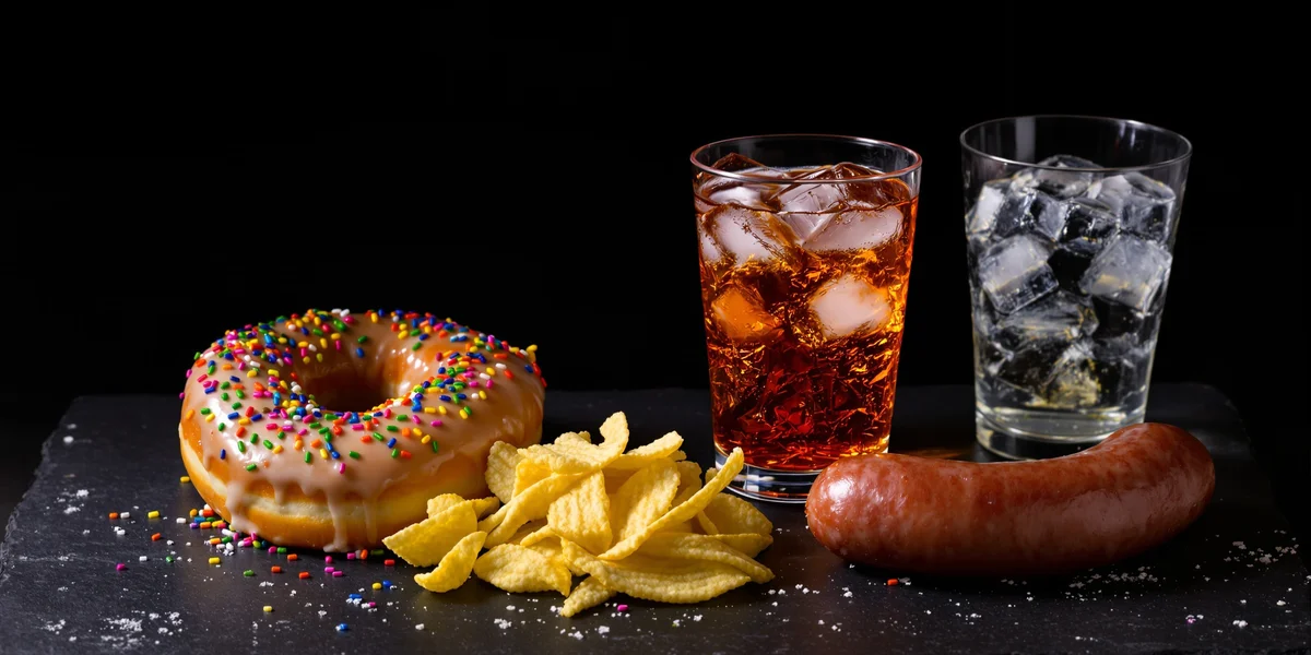 słodycze i fast foody niezalecane na diecie węglowodanowej