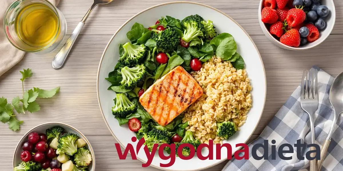 pierś z kurczaka z ryżem i sałatką