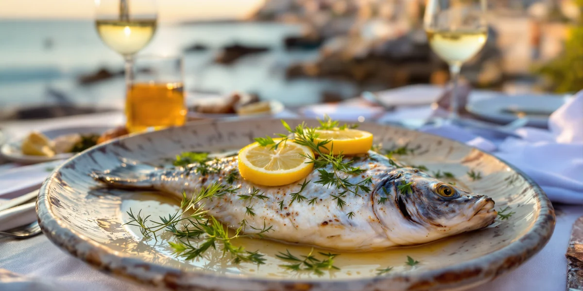 Grillowana ryba z cytryną i rozmarynem