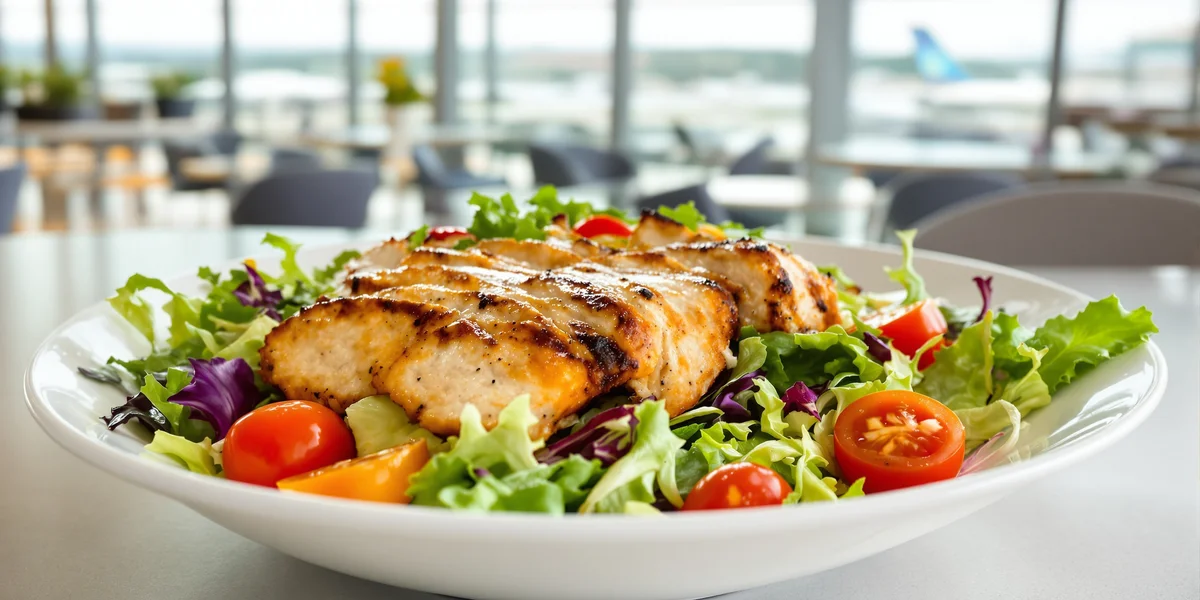 Grillowany filet z warzywami