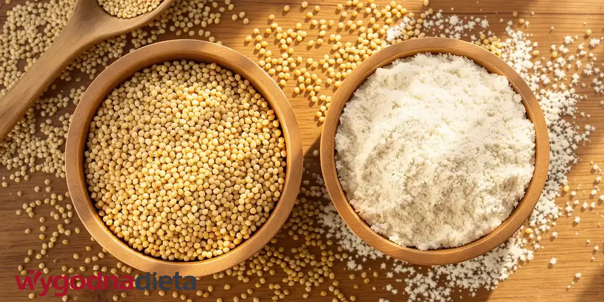 kasza gryczana i kasza manna