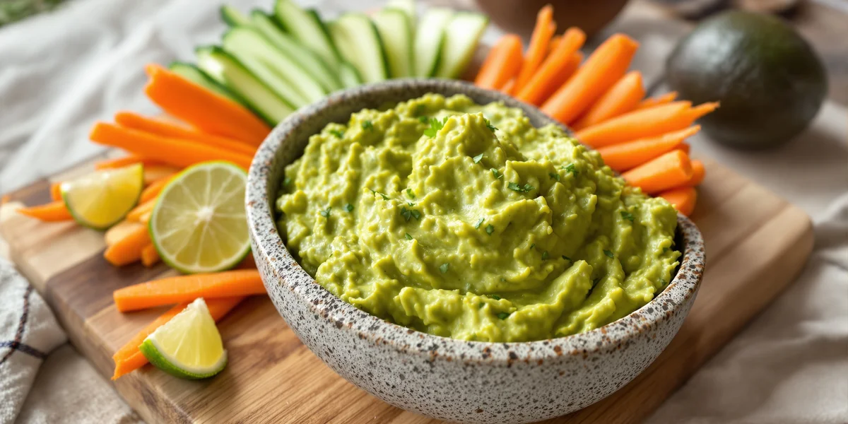 Guacamole z warzywami i limonką