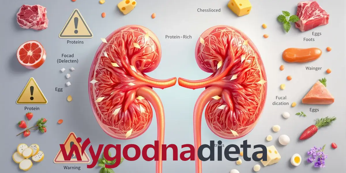 dieta wysokobiałkowa może źle wpływać na pracę nerek