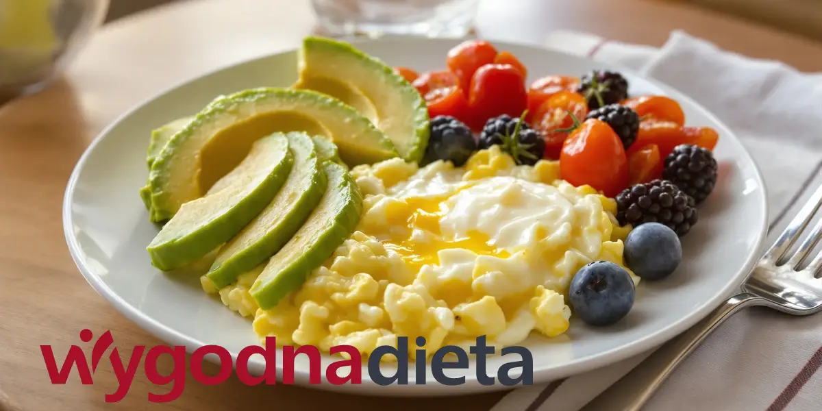 jajecznica z awokado