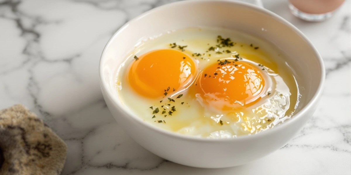 Jajka ze świeżymi ziołami