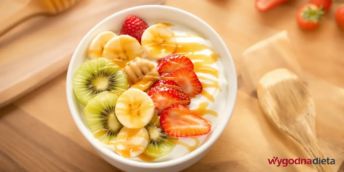 jogurt naturalny z owocami
