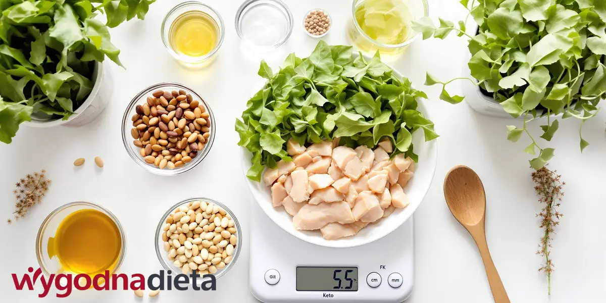ważenie produktów keto