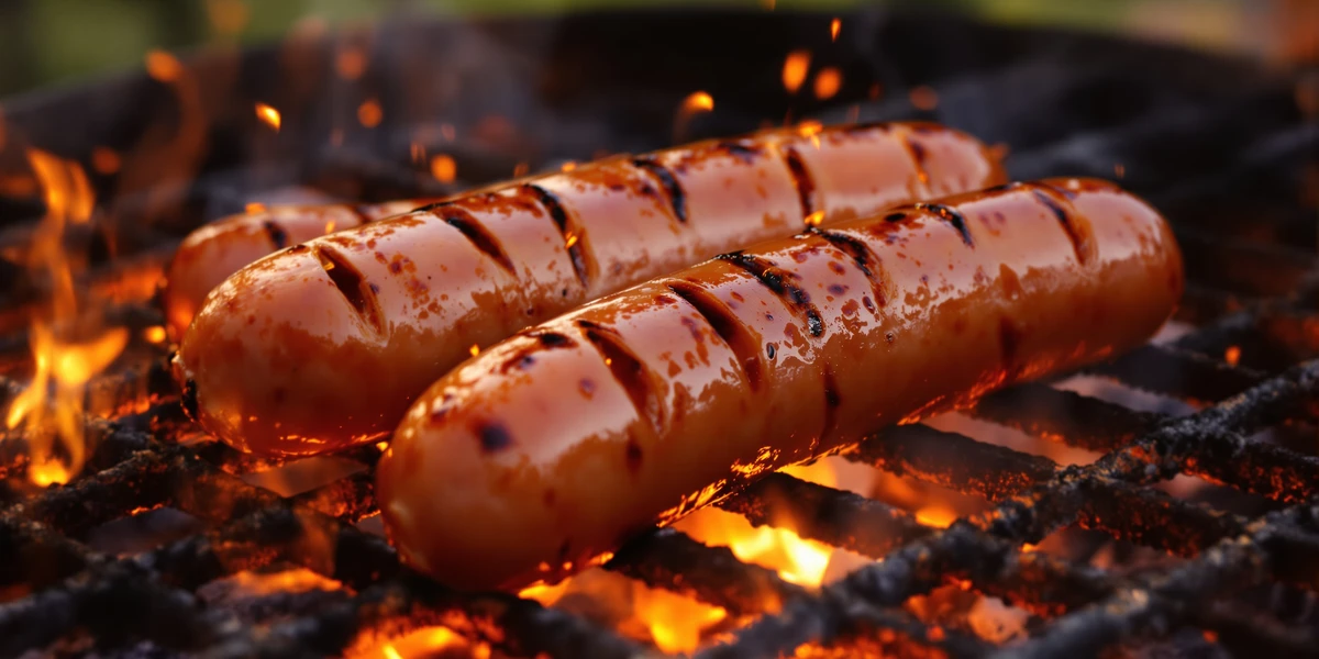 kiełbasa śląska na ruszcie