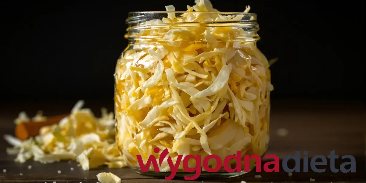 kapusta kiszona w słoiku