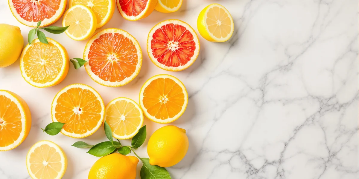 plasterki cytryny i grejpfruta