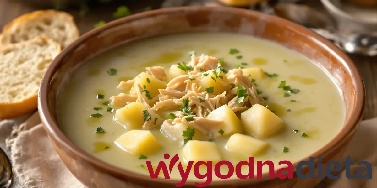 krem z cukinii z krojonymi ziemniakami