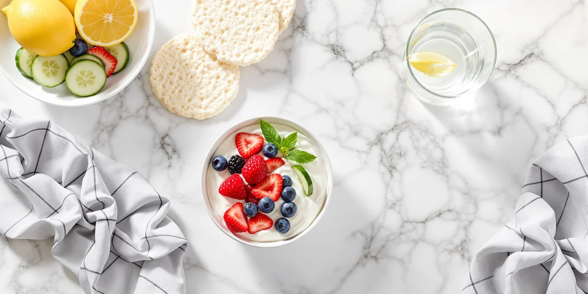 jogurt naturalny z owocami
