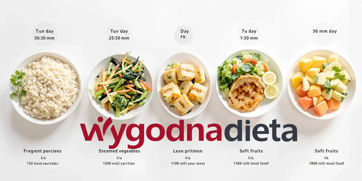 5 misek z 5 posiłkami na cały dzień