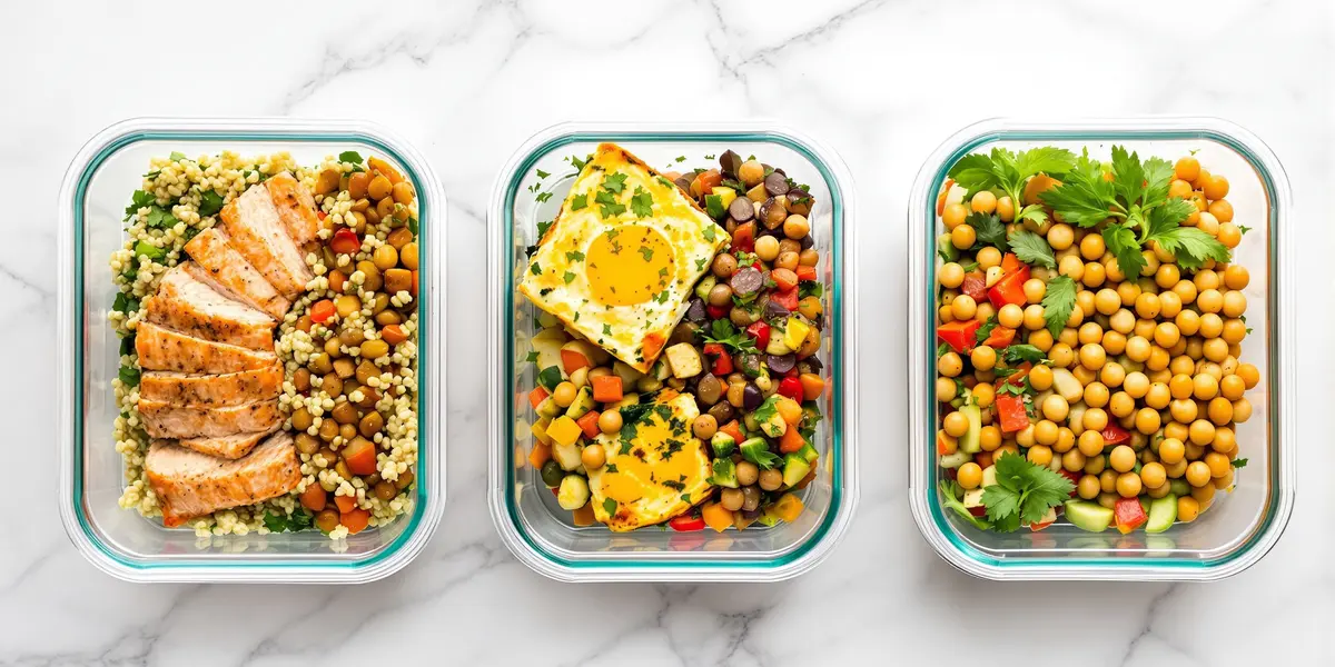 trzy posiłki idealne na wiosę w lunch boxach