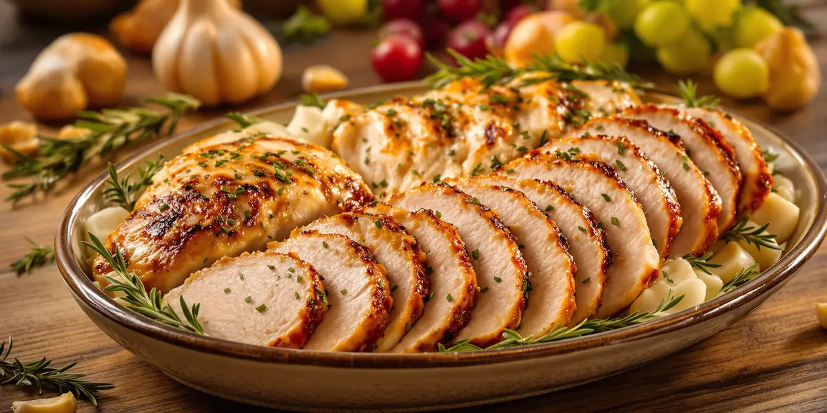 pieczone mięso wieprzowe i drobiowe bez panierki