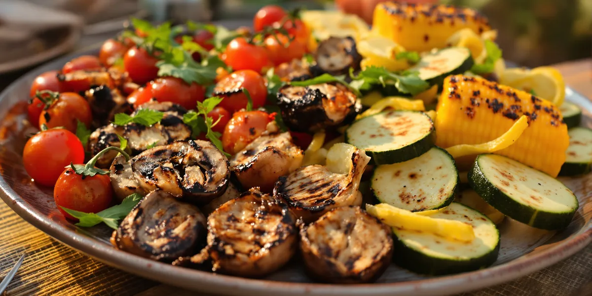 mix grillowanych warzyw