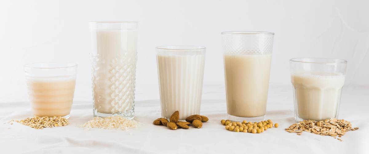 napoje roślinne - rodzaje mleka