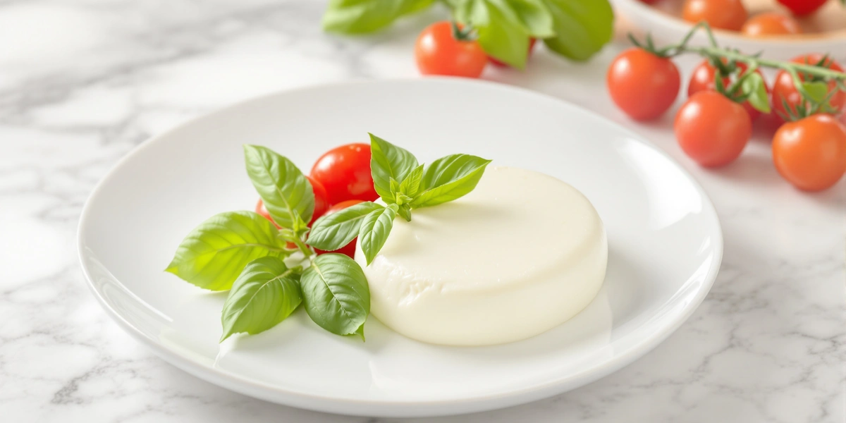 Mozzarella z bazylią i pomidorkami