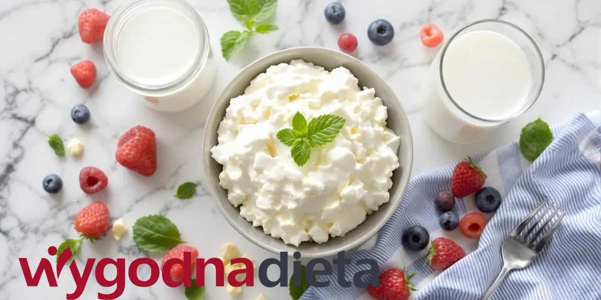 twaróg w miseczce