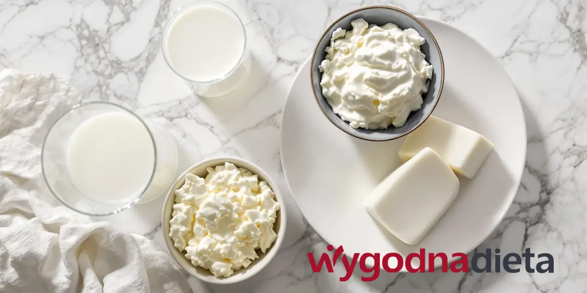 mleko, jogurt i twaróg