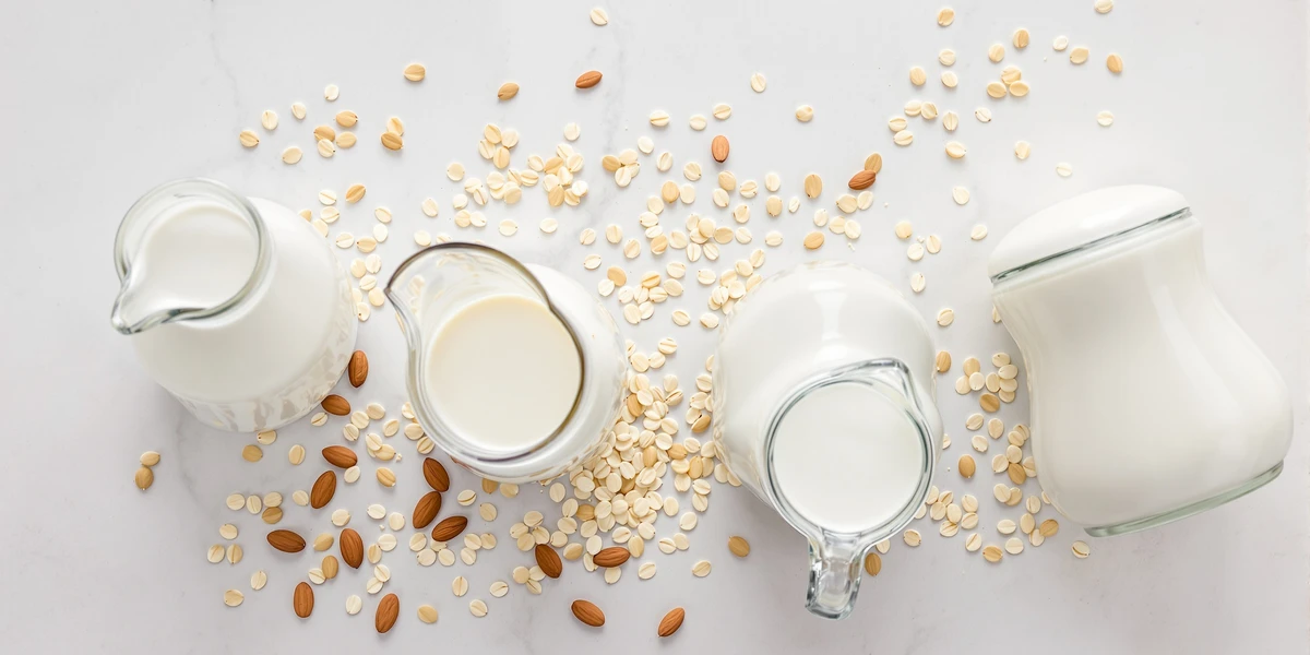 napój owsiany i sojowy