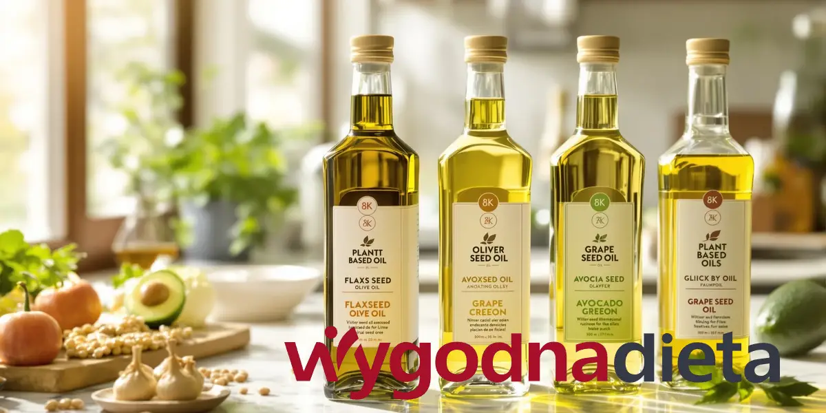 różne rodzaje olejów roślinnych