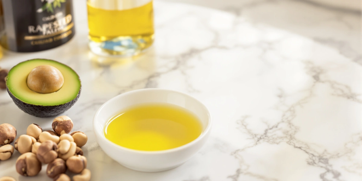 oliwa z oliwek oraz orzechy laskowe