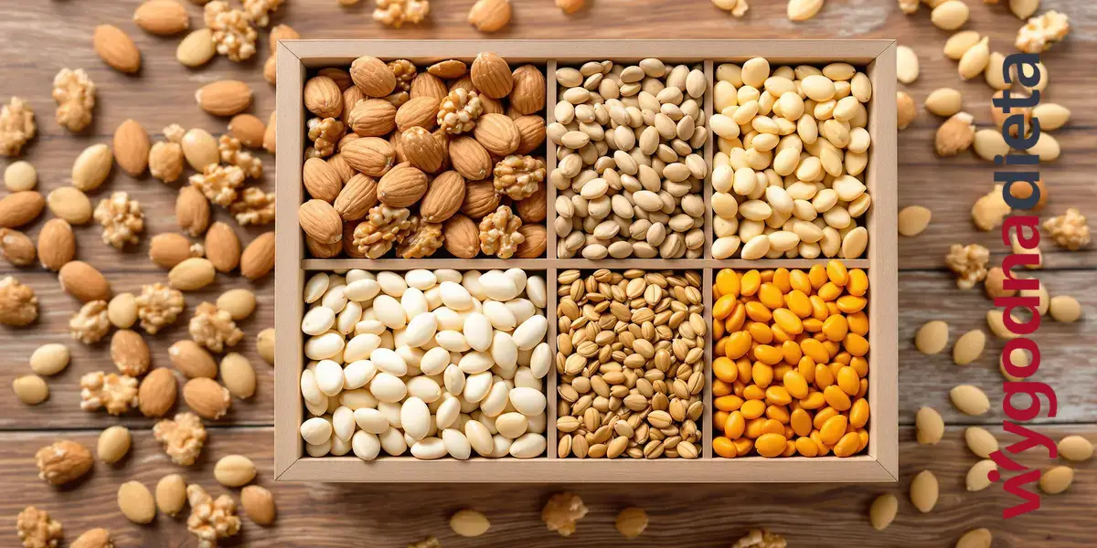 migdały blanszowane i nieblanszowane, orzechy włoskie