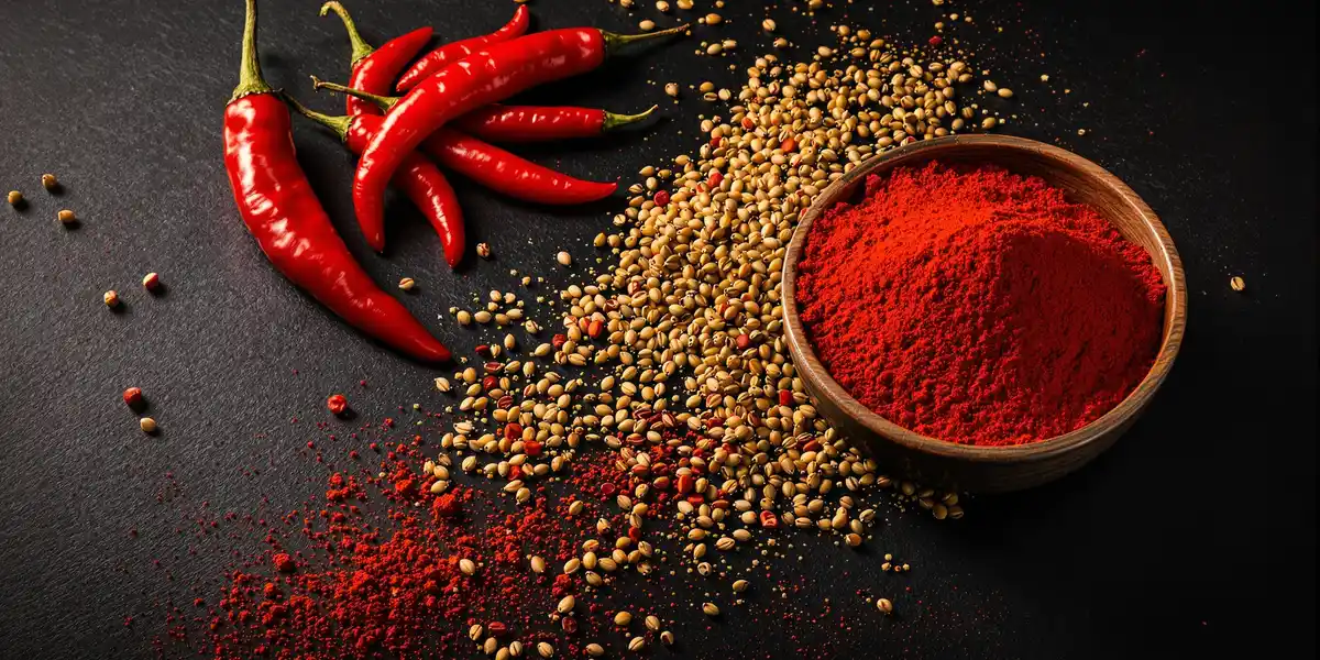 papryczka chili świeża i w proszku