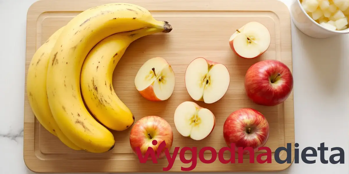 banany i jabłka
